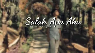 Salah Apa Aku ? versi sunda