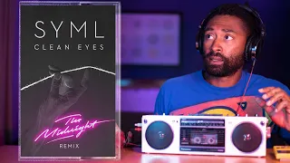 Reaction: SYML - Clean Eyes - The Midnight Remix • Synthwave and Chill