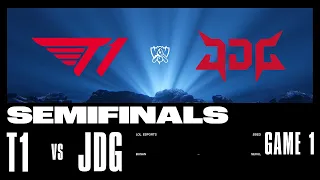JDG vs. T1 - Game 1 | SEMIFINALS Stage | 2023 Worlds | JDG Intel Esports Club vs T1 (2023)