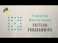 Python Pattern and Exercise Series - Combined pattern of Perimeter and diagonals of square