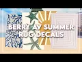 SUMMER RUG DECAL CODES For Berry Avenue And Bloxburg Roblox