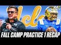 What we learned at UCLA football s first fall camp practice Word Around Westwood