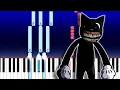 Friday Night Funkin - VS Cartoon Cat - Trapped Mouse (Piano Tutorial)