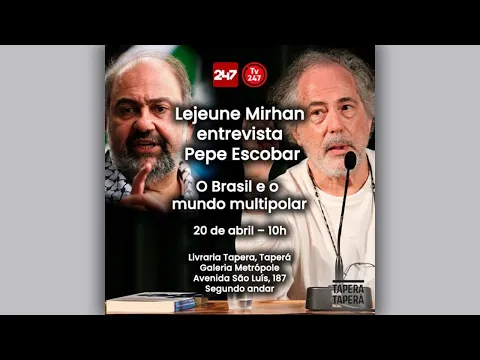 Download MP3 Lejeune Mirhan entrevista Pepe Escobar