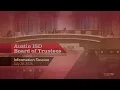 Austin ISD Board of Trustees Information Session July 28 2026