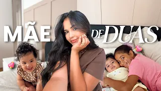VIDA REAL MÃE DE DUAS 👧🏻💖 vida real, rotina e família