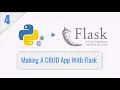 Flask CRUD Application With SQLite Tutorial 4 Python Flask