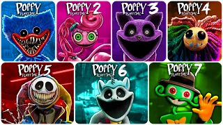 Poppy Playtime: Chapter 1, 2, 3, 4, 5, 6, 7 - ALL Endings & Boss Fights | Poppy Playtime: 6 4K 2026