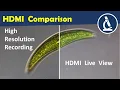 Image Quality Comparison Amateur Microscopy
