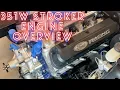 408W engine overview 351W based