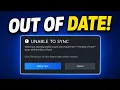 Steam Cloud Out of Date Error Fix Steam was Unable to Sync FIXED