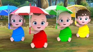 Download Color Umbrella! | Rain Rain Go Away Babies Song Nursery Rhymes | Baby \u0026 Kids Songs MP3