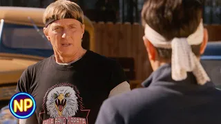 daniel and johnny join forces cobra kai season 4 episode 1 now playing
