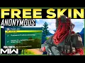 Warzone 2 How To Get ANONYMOUS SKIN for FREE - Fast and Easy Operator Skins MW2 DMZ