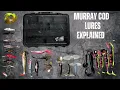 What s in my tackle Box - Murray Cod Fishing Lures