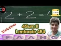 4Sum II Leetcode 454 Live coding session 3 Approaches o n2 O n3 O n4