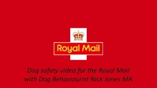 dog safety video post office worker safety for the royal mail