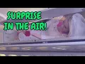 Download Lagu She surprised him on an airplane 😍 #beauty #surprise #fun #funny #life #travel #airplane #love