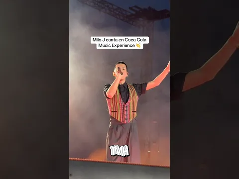 Milo J canta en vivo en Coca Cola Music Experience 2026