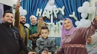 لووولوولي تجهيزات حفله عيد ميلاد عدي رمينا الهم ورا ضهرنا ورقصنا وفرحنا من قلبنا 