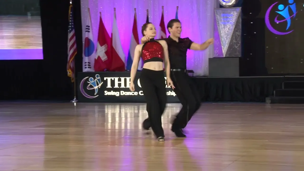 OPEN 2022   1ST PLACE PROAM LEADER   Jaden Pfeiffer with Chantelle Pianetta