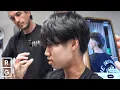 From a 90 s Middle Part to a FAUX Fade Haircut