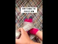 How to make a perfect Christmas Bow using your feet I used my Christmas Bow as a Tree Topper