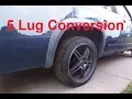 Dodge Dakota 5 Lug Conversion Pt 1 Rear End
