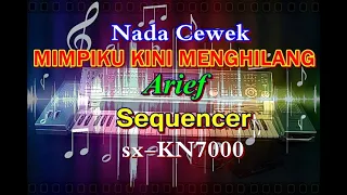 Download Arief - Mimpiku Kini Menghilang || Nada Cewek [karaoke] || sx-KN7000 MP3