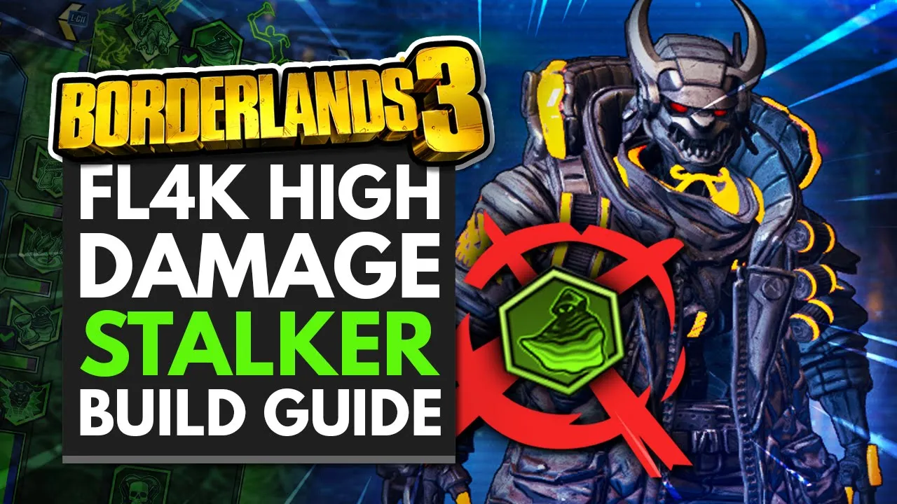 BORDERLANDS 3 | FL4K High Damage Stalker Build