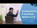 Introduction to R Basic Statistics in R Data Science Faculty Development Program - TASK Day 3
