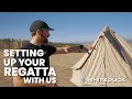 DETAILED Instructions For Pitching The Regatta Bell Tent Easy Quick Setup White Duck Outdoors
