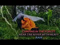 Download Lagu ⛈️TORRENTIAL RAIN‼️Camping in Heavy Rain with Panasonic tent