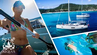 Bavaria vs Hanse – We race along the south coast of Curacao | Sailing Aequus – Episode 4