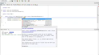 InetAddress library java