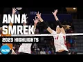 Anna Smrek 2023 NCAA volleyball tournament highlights