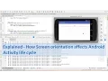 Screen Rotation in Android Why Your Activity Restarts and How to Preserve State