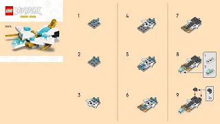 LEGO instructions - Ninjago - 30674 - Zane's Dragon Power Vehicles (alternative model)