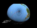 Moon s Shadow Visualization for Total Solar Eclipse of July 2 2019
