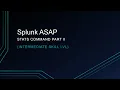 Splunk stats command part II intermediate