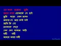 Lagu Chirodini Tumi Je Amar   Kishore Kumar Bangla Karaoke Reuploaded