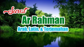 Download Surat Ar Rahman | Arab, Latin, dan Terjemahan | MP3