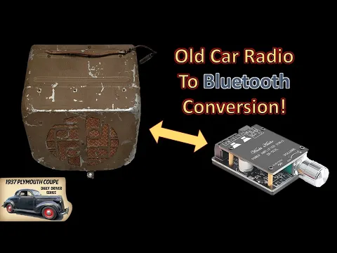 Download MP3 How to Convert an Old Car Radio to Bluetooth for under $50! I'll show you how to do it!