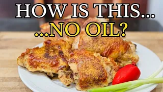 This Is ALL I Do To Fry Chicken! (No Oil, No Flour, No Butter, No Oven) | Fried Chicken Recipe