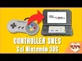 SNES controller on Nintendo 3DS