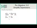 PreAlgebra 3-2 Simplify Expressions