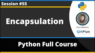 Encapsulation in Python Python Tutorial - Part 55