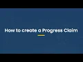 How to create a Progress Claim using Styck