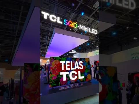TVs, monitores e outras telas TCL na IFA 2026 #TCL #IFA2026 #AIInspiredLife #tecnologia #handson