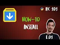 1 - How to Install Blender BlenderBIM and IfcOpenShell python